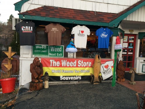 The Weed Store in Weed, California