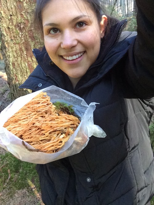 Mushroom selfie!!