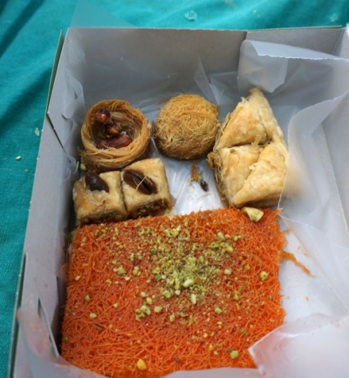 Baklava pastries