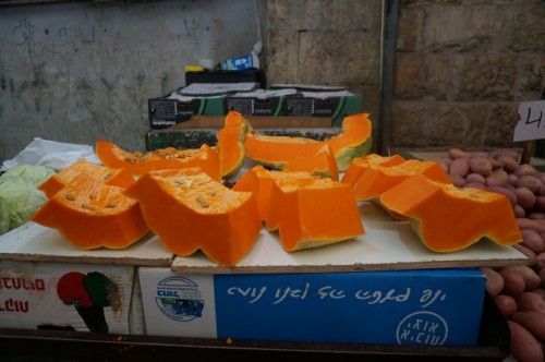 Apparently they grow giant sized squashes in Israel