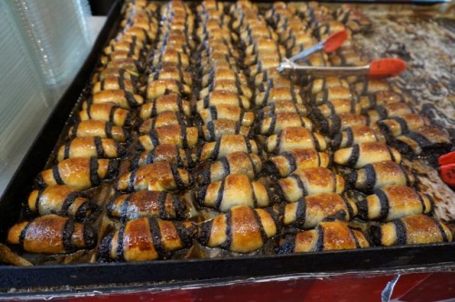 Supposedly the best rugelach in Jerusalem, at Marizpan bakery