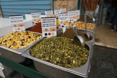 Teas at the arab shuk